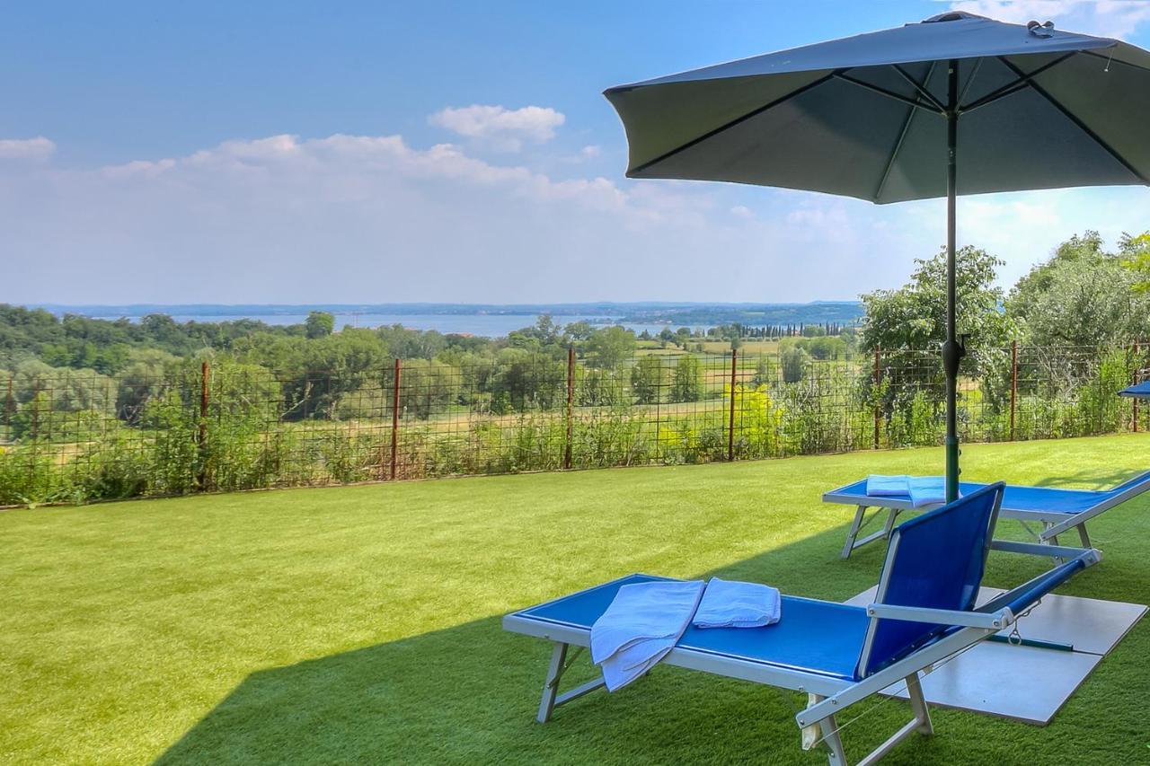 Villa Teresa Apt Lake Garda View - Happy Rentals Сойано-дель-Лаго Экстерьер фото
