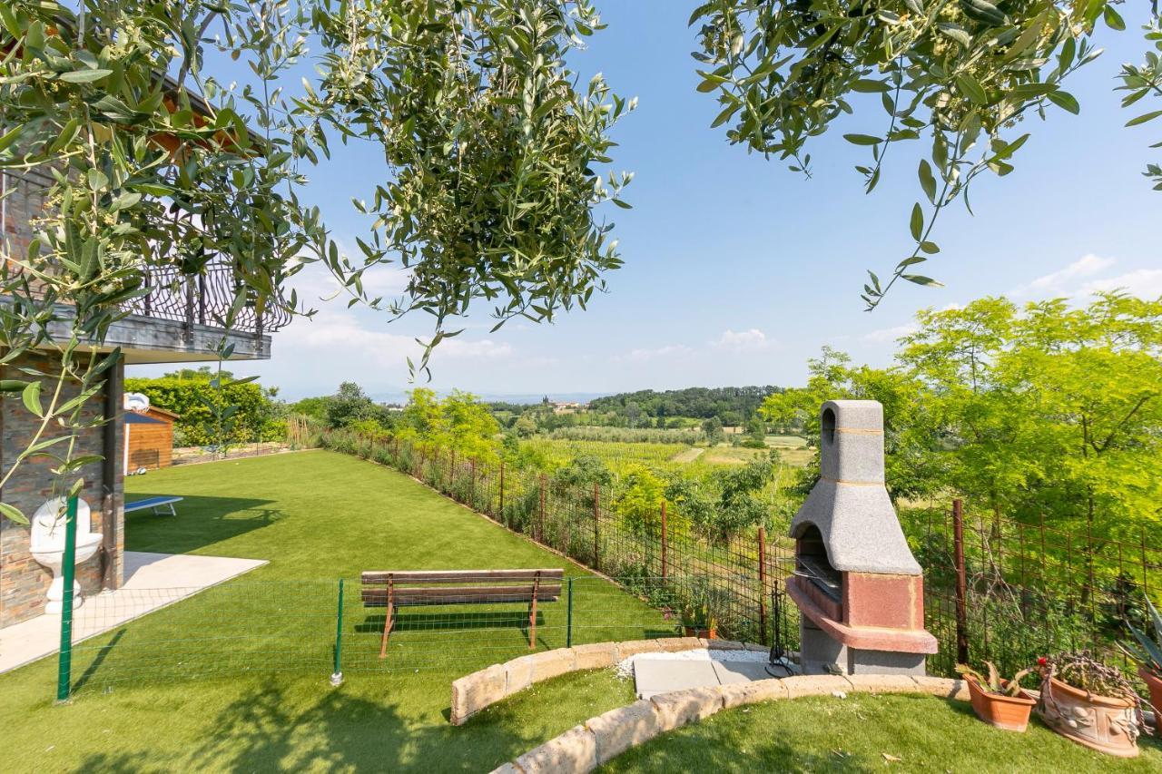 Villa Teresa Apt Lake Garda View - Happy Rentals Сойано-дель-Лаго Экстерьер фото